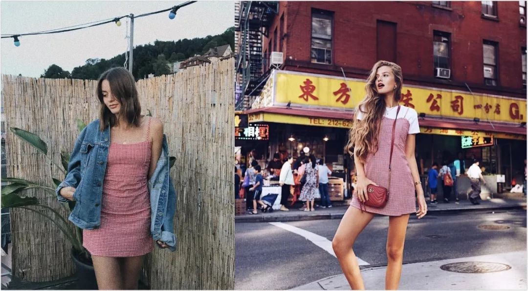 欧阳娜娜沉迷校服,欧阳娜娜优衣库水桶包