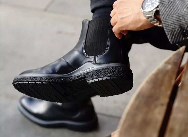 雅痞潮叔切尔西靴,切尔西靴雅痞穿搭