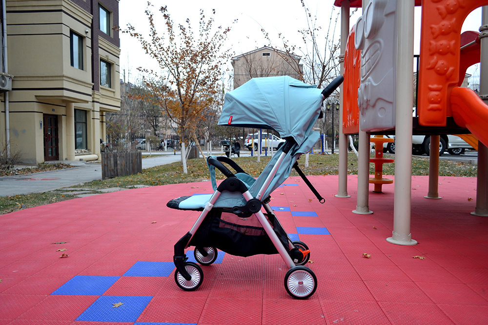 婴儿车推荐可坐轻便遛娃神器,可坐可躺一键折叠婴儿车怎么用