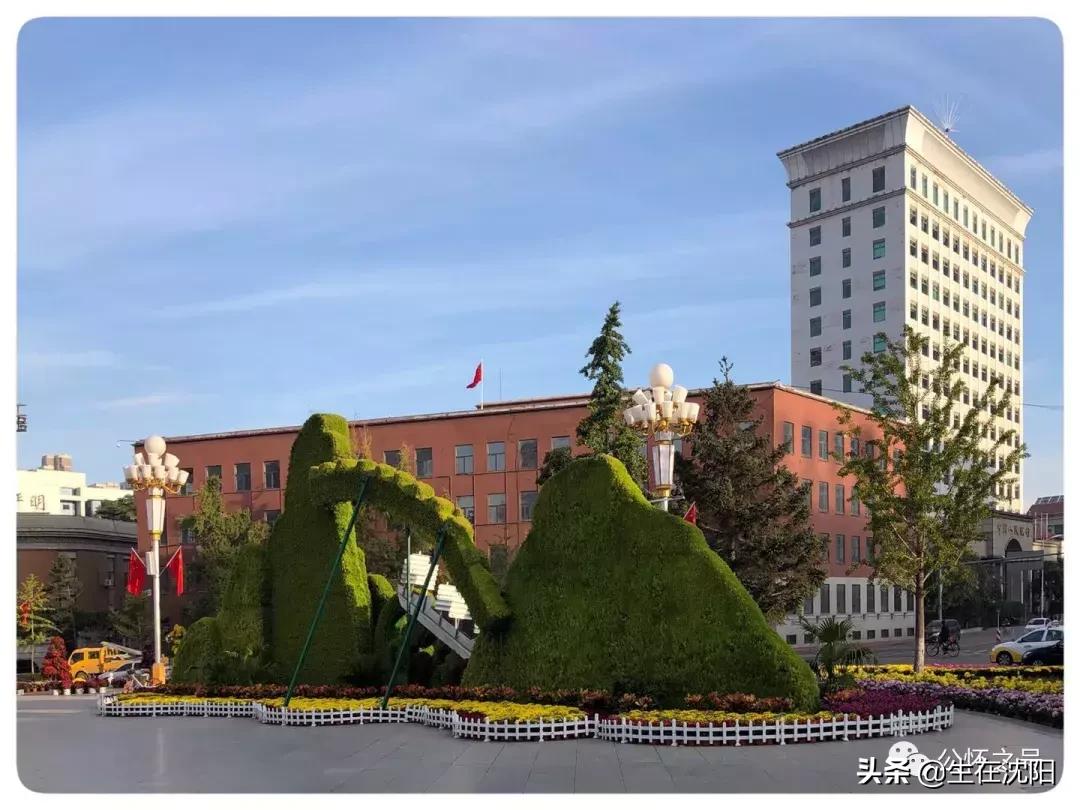 沈阳中山公园东面的老建筑,沈阳中山广场雕像哪年建设