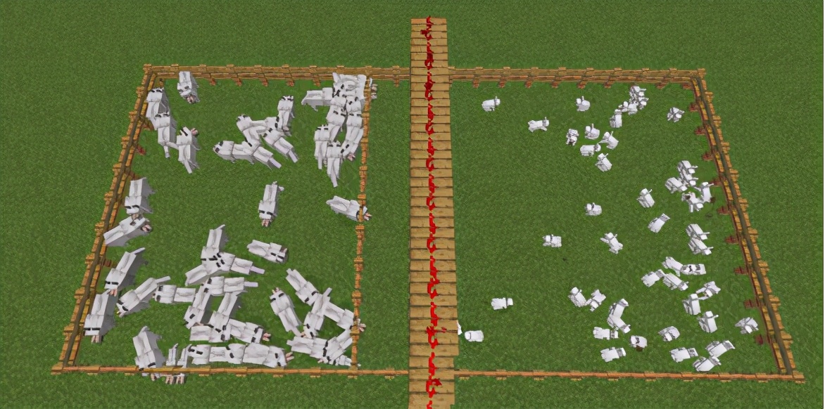 我的世界杀手兔vs僵尸,我的世界兔狼大战视频