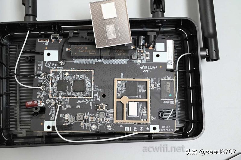 小米路由器cr6609拆机图解,小米cr6609电信版怎么连接米家