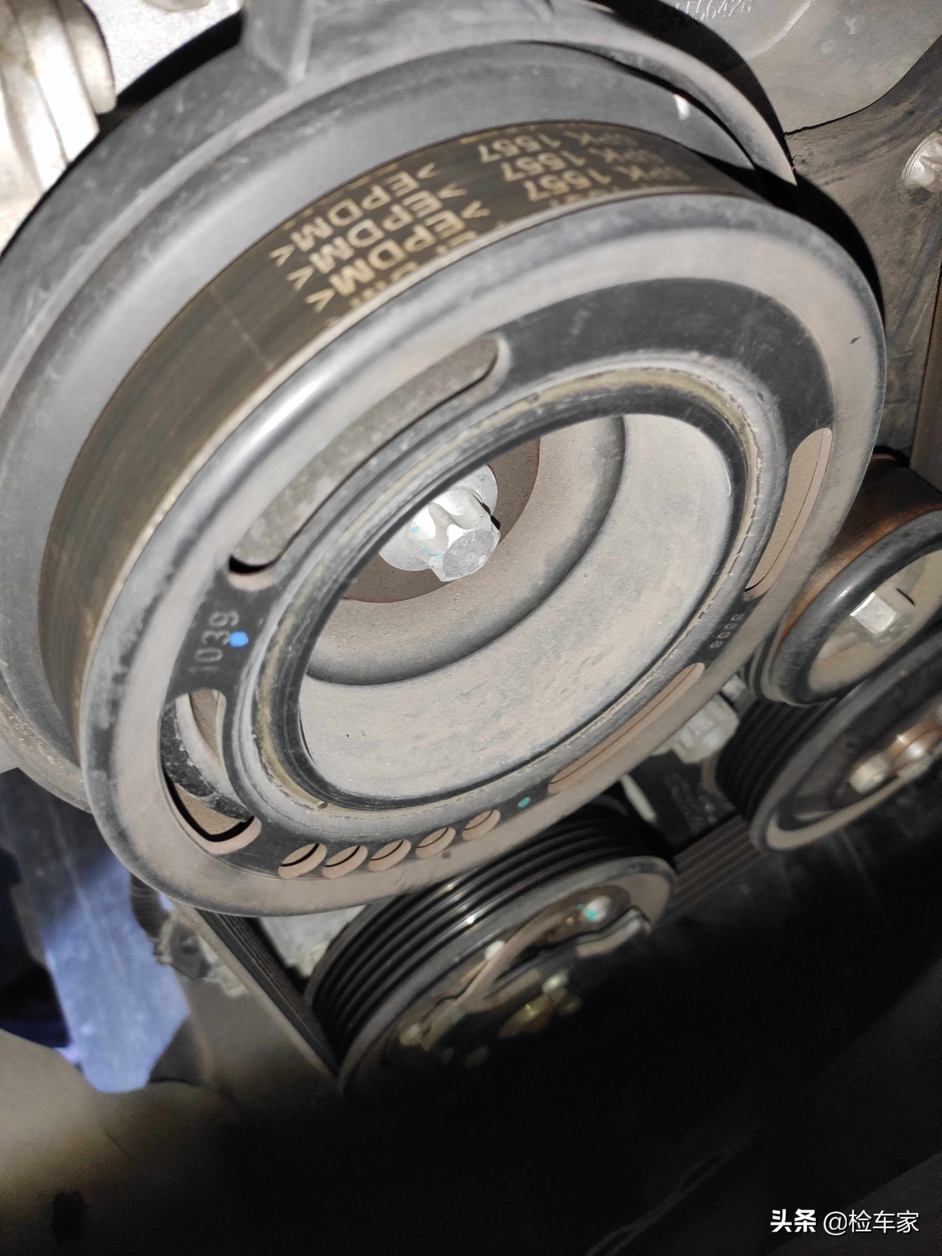 东北客户异地委托检测别克英朗，车尾焊接不敢买，客户：怕冻掉了