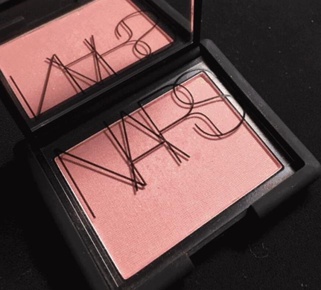 美妆博主nars试色,美妆博主nars腮红