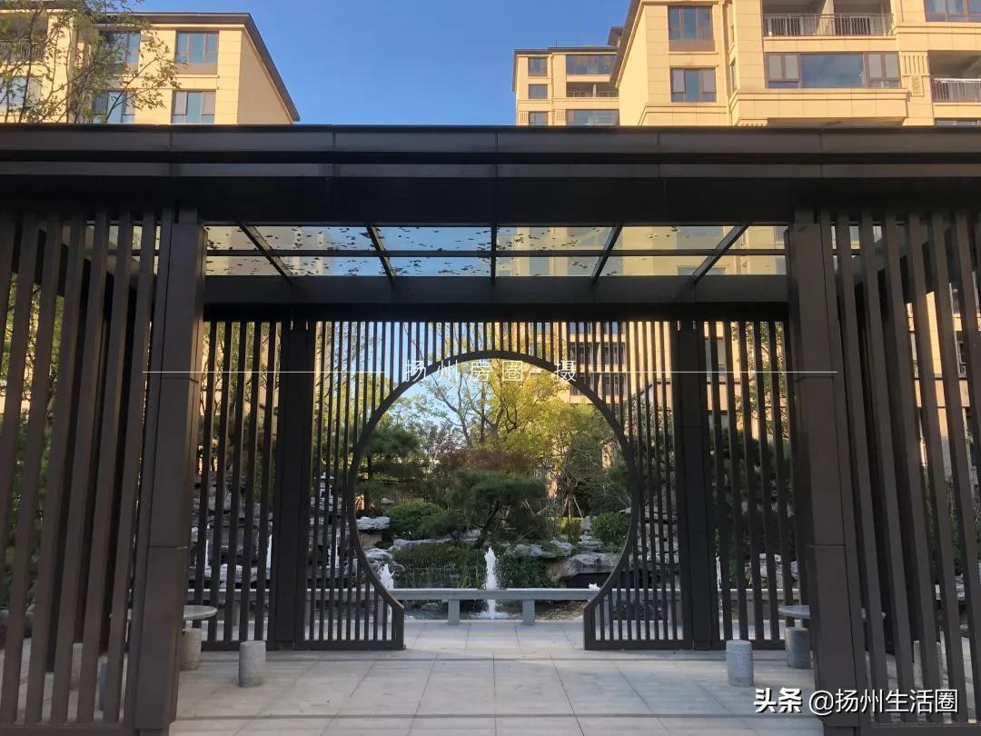美到极致的园林景观！被扬州这个小区圈粉了！内部细节曝光