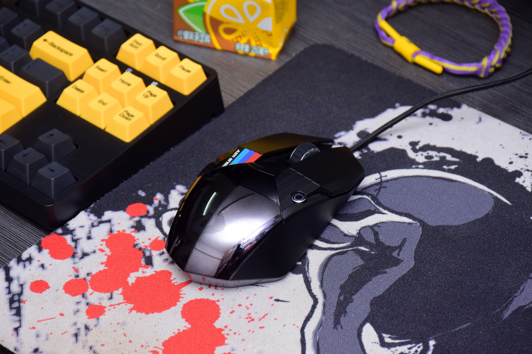 身披铠甲所向披靡,鼠标达尔优a970无线