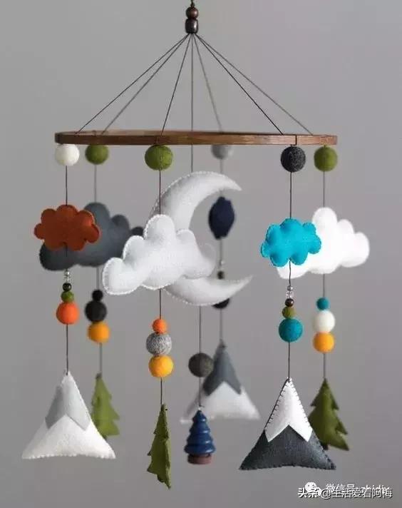 做手工布艺大全简单又漂亮,儿童节手工a4不织布布艺作品