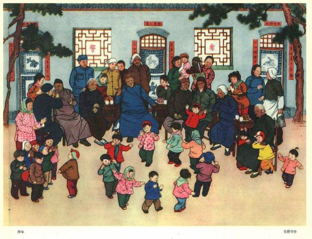 杨柳青年画高清精品大图,60年代杨柳青年画大全