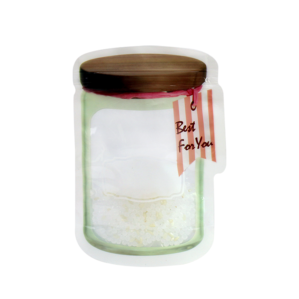 梅森罐造型密封袋,梅森罐硅胶袋