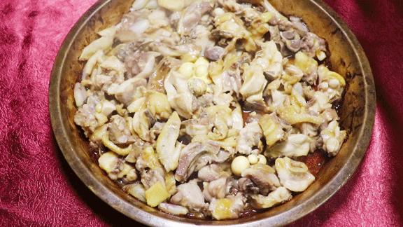 铜盘焗鸡的正宗做法,特色铜盘焗鸡