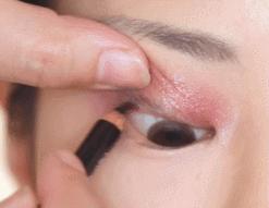 大脸小眼睛眉毛画法,大脸小眼睛化妆教程