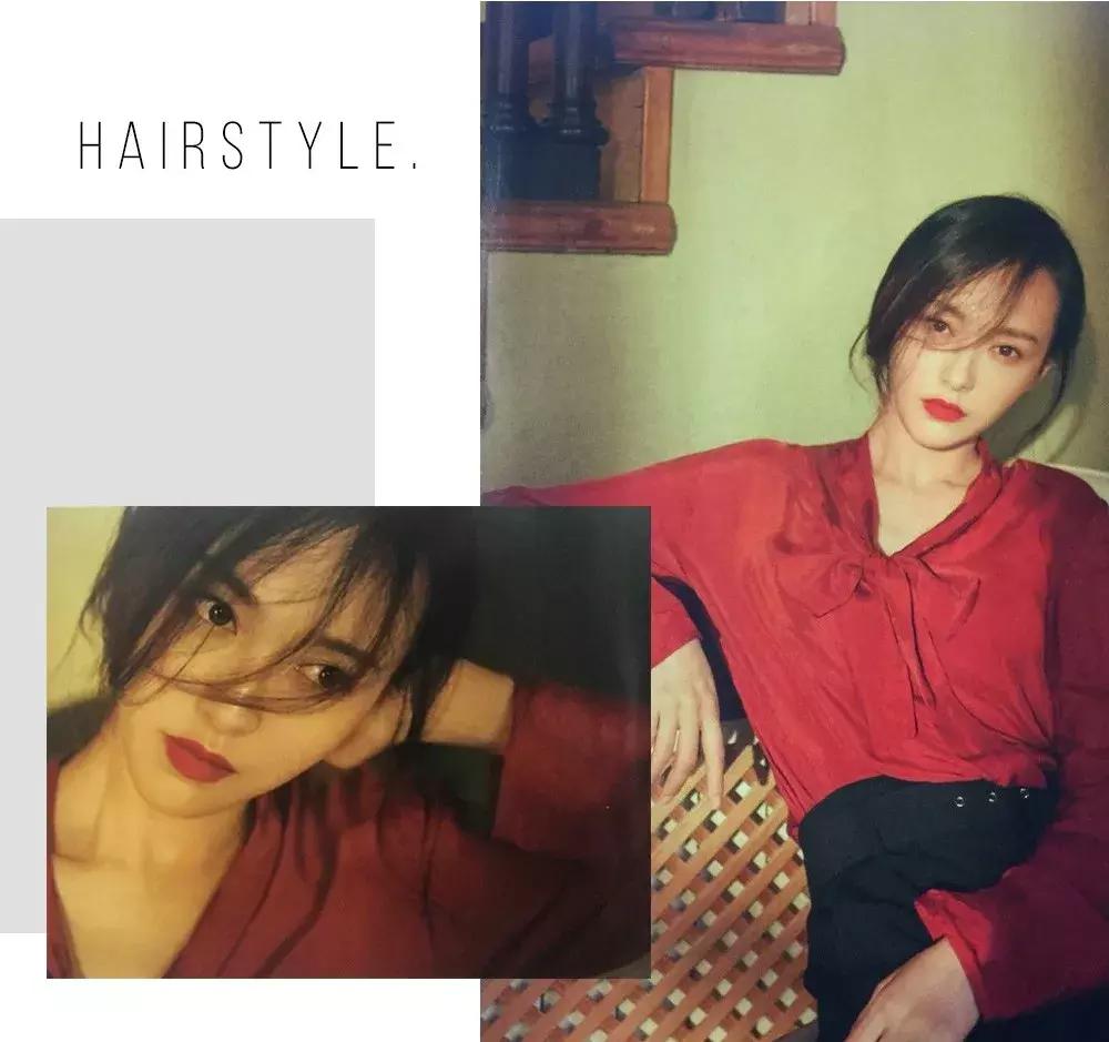 有刘海30-40岁懒人减龄扎发显脸小,除了齐刘海长脸型还适合什么刘海