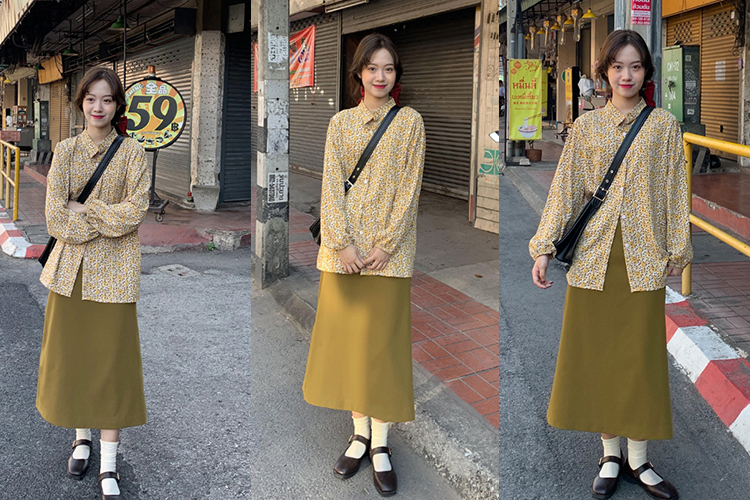 夏季时尚百搭减龄设计款雪纺衫,夏季爆款雪纺衫百搭时尚减龄