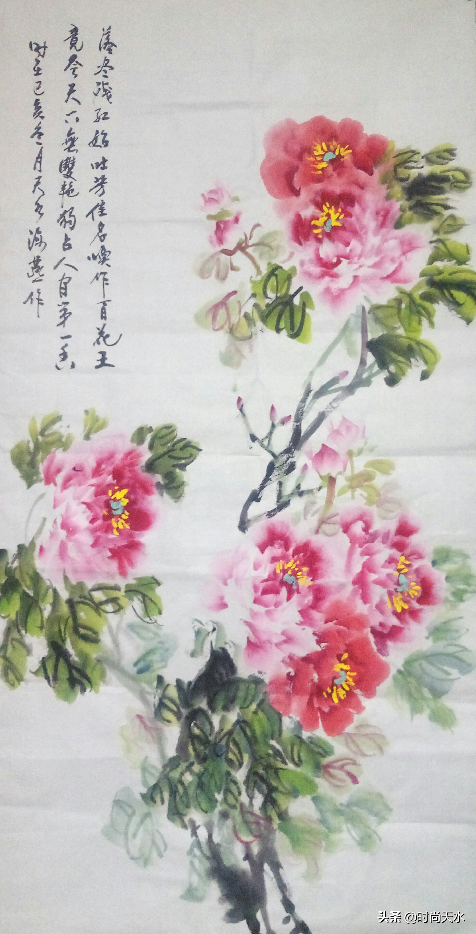 黄海燕牡丹仙子照片,牡丹仙子黄海燕