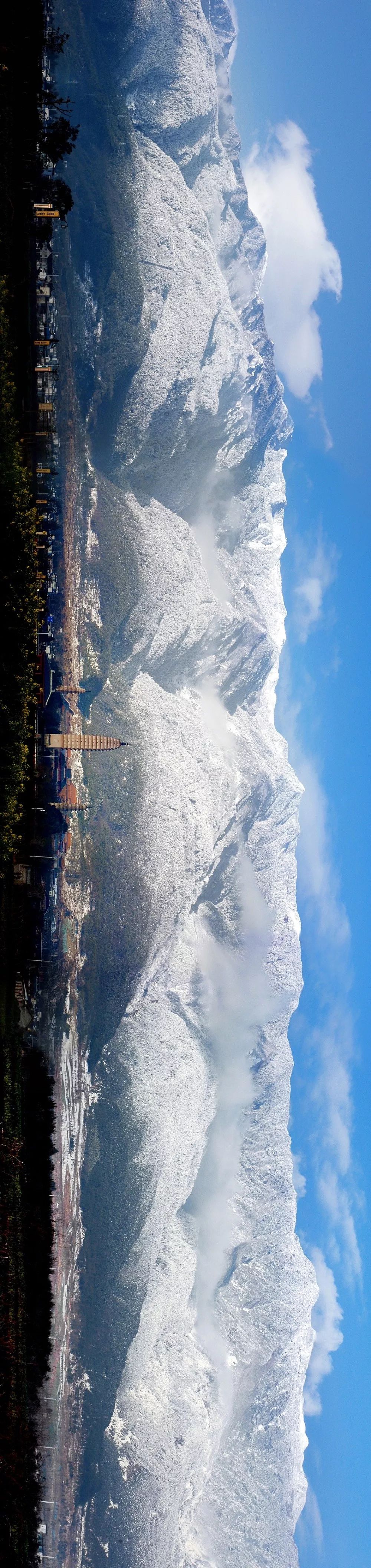 大理苍山风景图片大全,大理苍山顶的风景