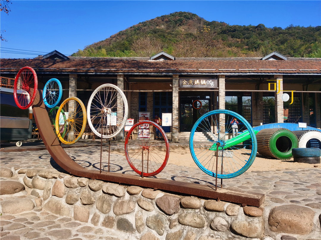 莫干山庾村11月风景,德清元旦哪里好玩