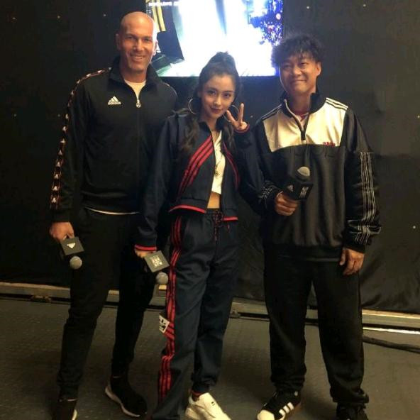 齐达内和杨颖,齐达内来中国视频