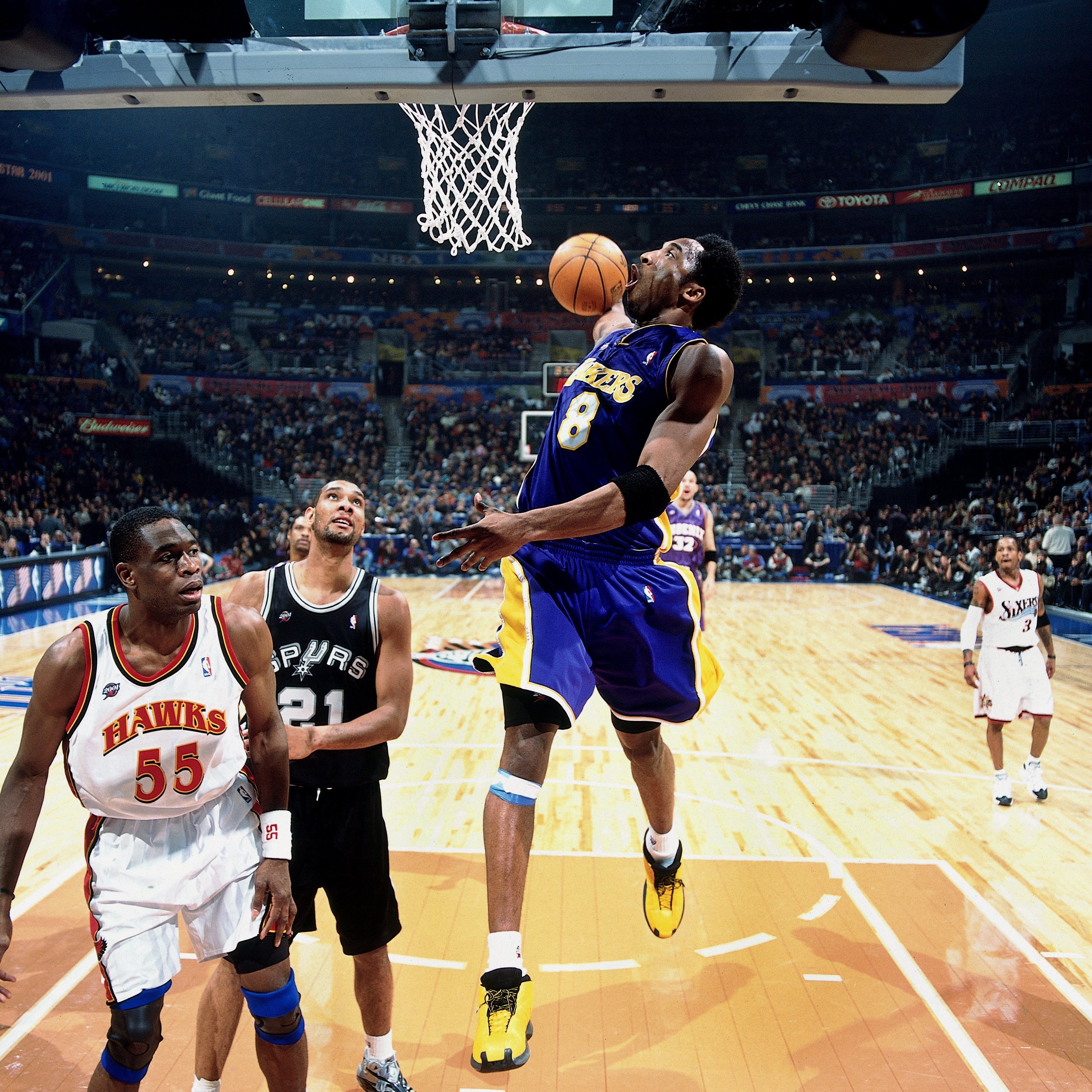 2001年全明星赛，最经典的翻盘，也是有最富戏剧性的前戏