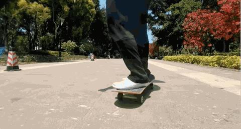 滑板ollie一般多久学会,滑板学习视频初学