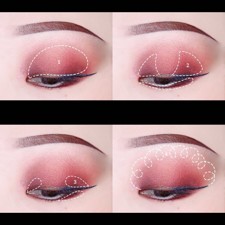 橘色系妆容怎么画,开运妆怎么画