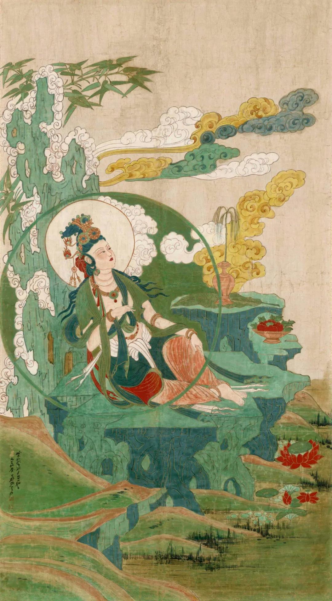 水月观音最美照片,安岳水月观音在哪里