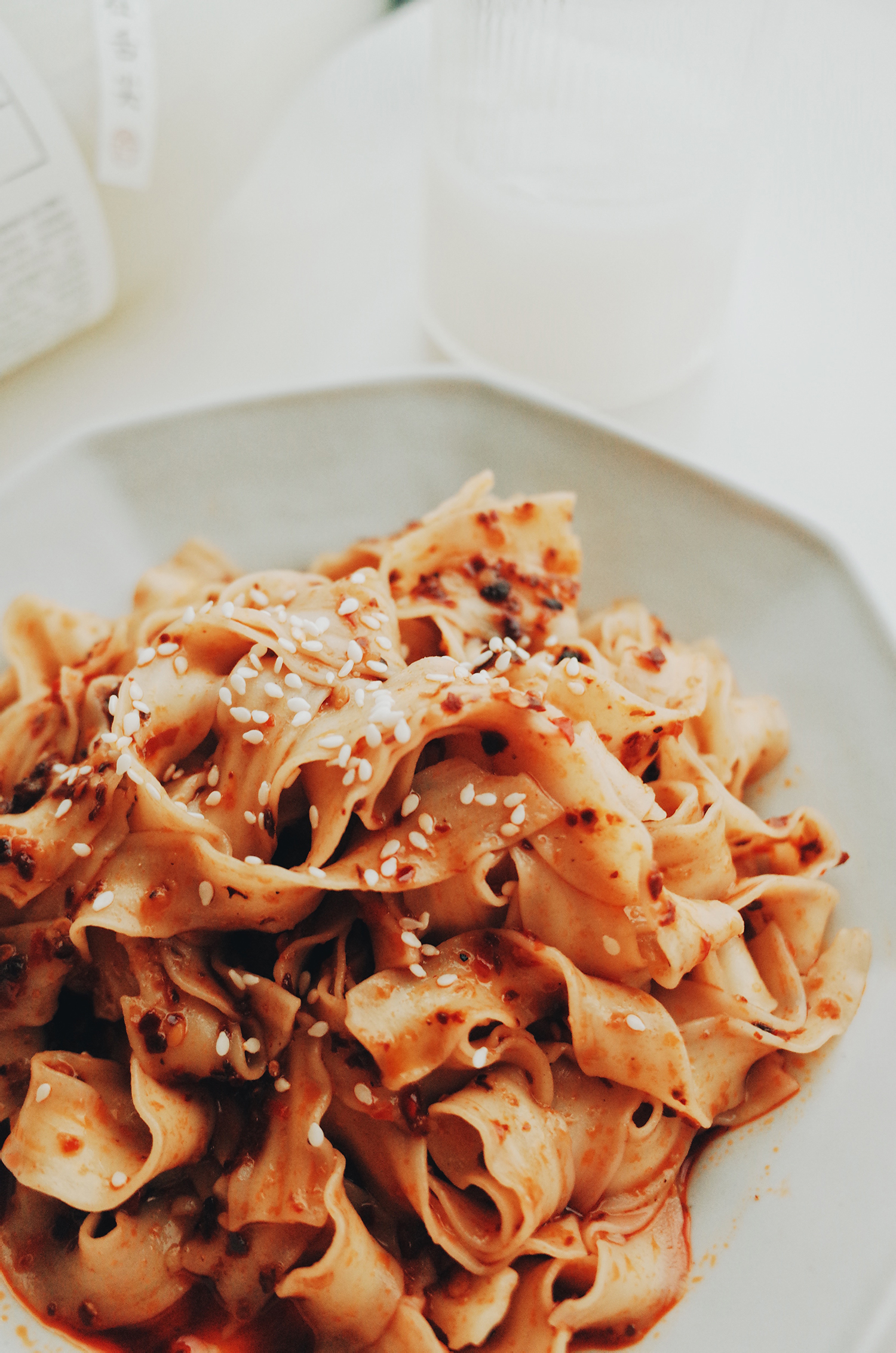 香辣刀削面做法,干刀削面的神仙吃法简单做法