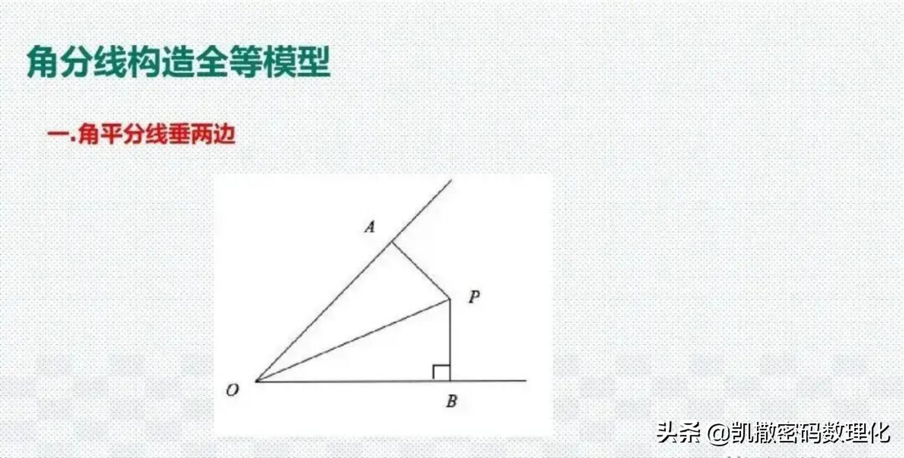 熬了整整七夜!终于把初中数学1-6册几何模型浓缩成70张高清大图