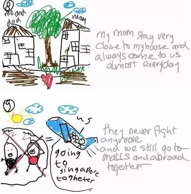 父母离婚后孩子不愿意见对方,父母离婚孩子都不挽留的是啥心态