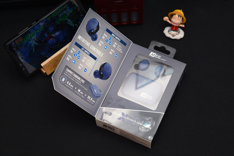 一个Zippo的大小，MEEX10无线蓝牙耳机开箱体验