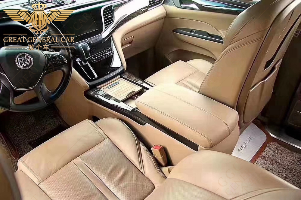 别克gl8改装谁改的最好,别克gl8商务车扶手箱改装效果