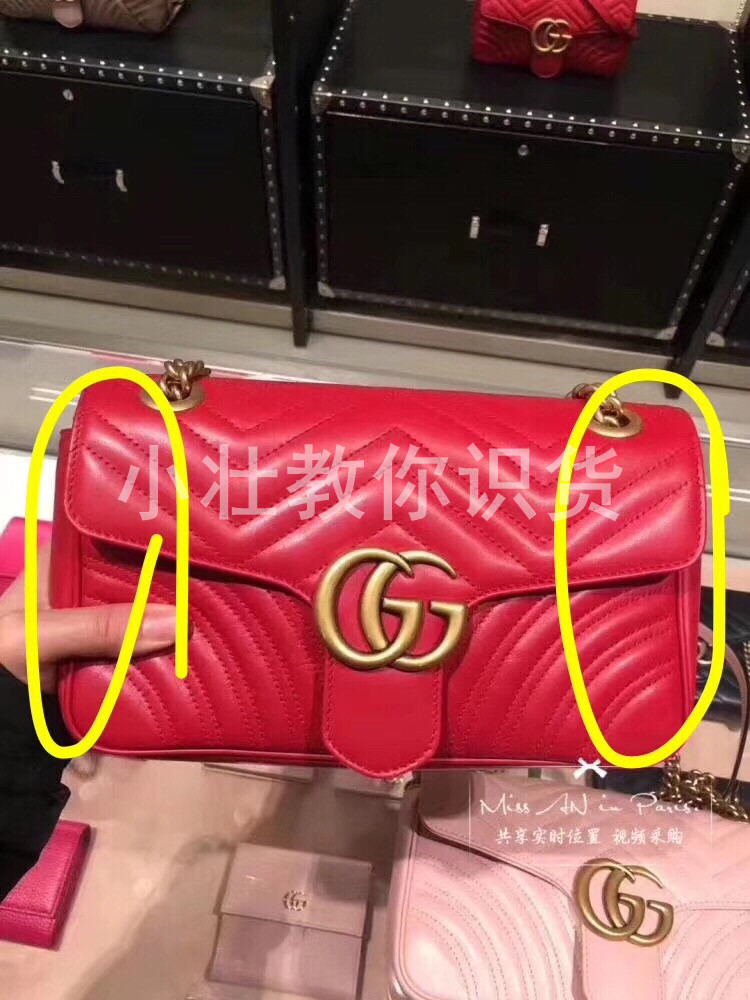 guccimarmont包真假鉴别,guccimarmont真假鉴定图