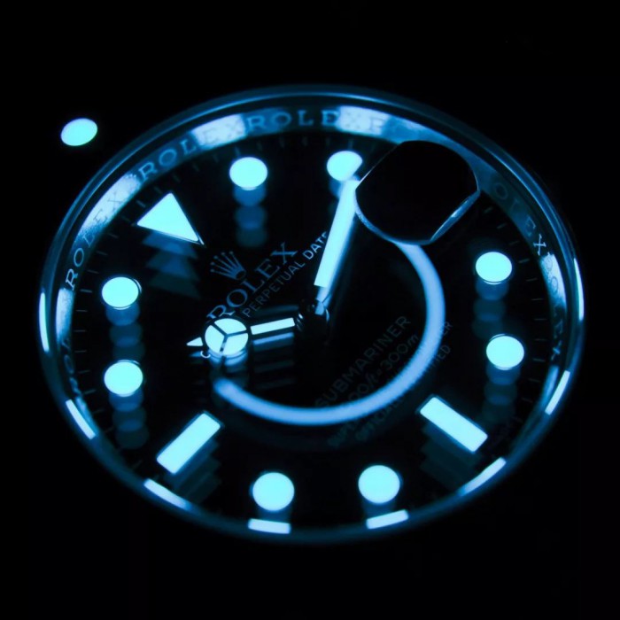 劳力士水鬼夜光图片大全,劳力士新款绿水鬼夜光