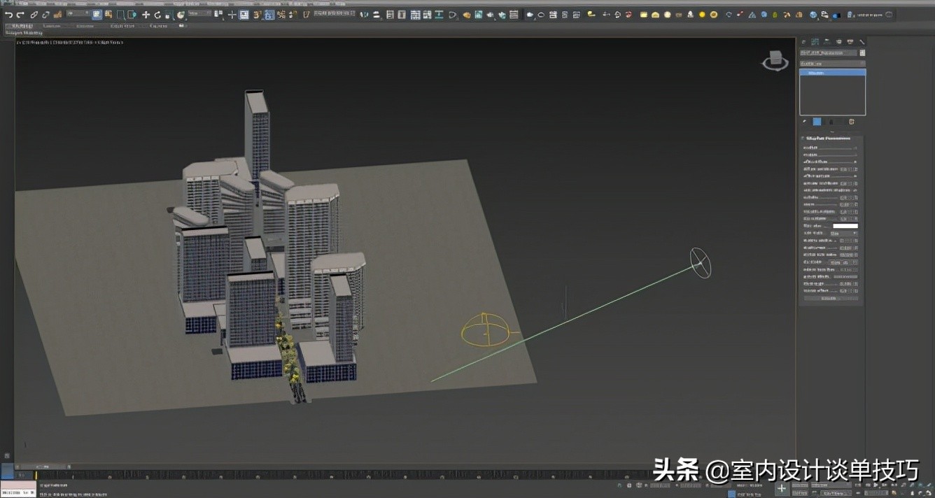 一位学员制作室外效果,一天完成整个过程,劳动报酬2K