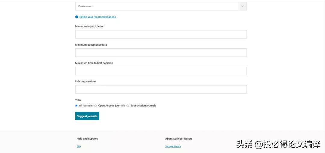 投稿期刊的选择和方法,期刊投稿指南汇总