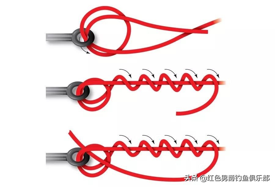 八字环连接子线怎么绑不容易切线,钓鱼主线与八字环子线的绑法