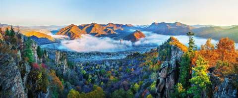 世外桃源仙游,南岔仙翁山山顶