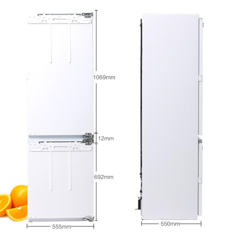 双开门冰箱橱柜效果图,冰箱橱柜装修效果图最流行款