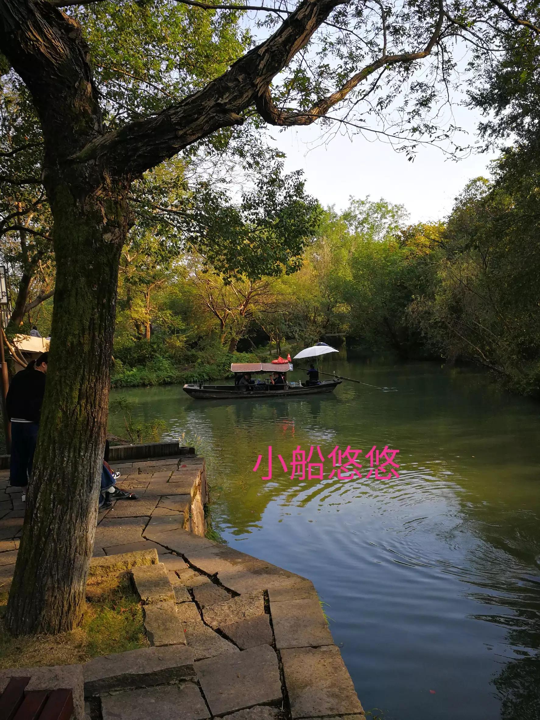 游览杭州西溪湿地,荡漾在四通八达的河道上,沁人心脾,一起看看