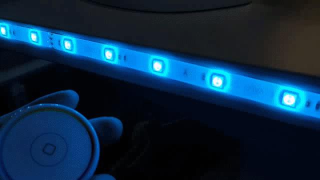 无线灯带控制亮度,彩色灯带控制