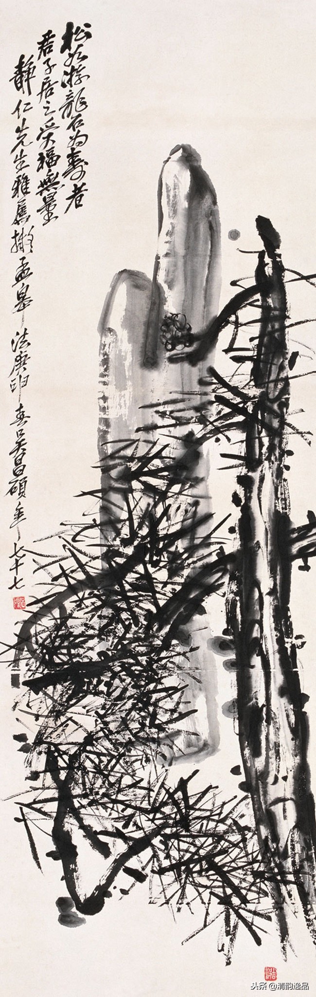 一代宗师吴昌硕作品欣赏,吴昌硕花鸟技法讲解