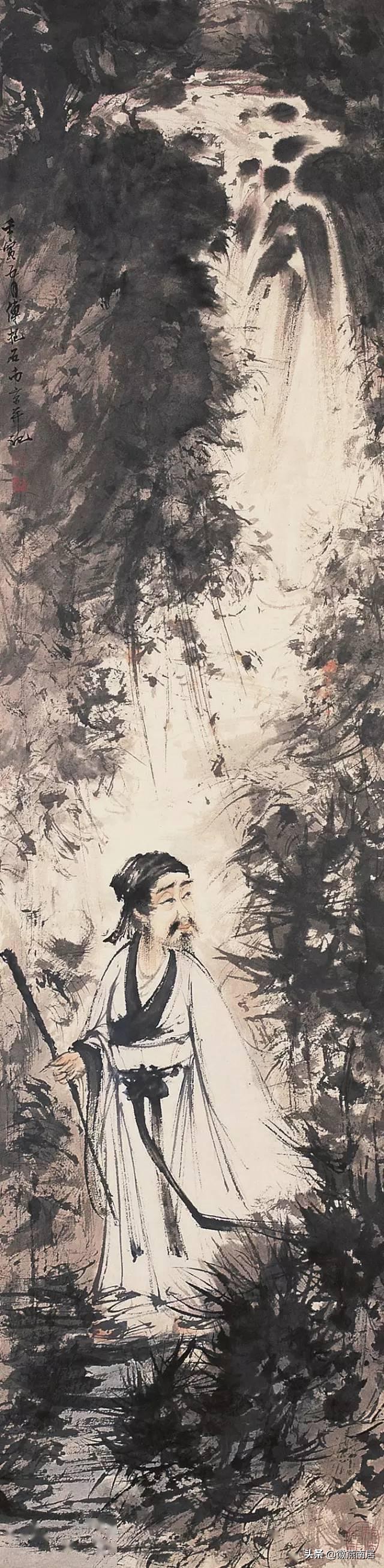 傅抱石在人民大会堂有几幅国画,傅抱石国画作品赏析1500字