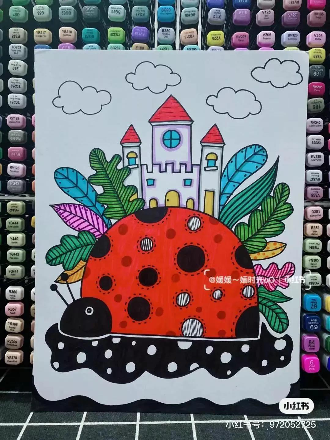 黑白线描画装饰画很简单,创意黑白线描装饰画100幅教程