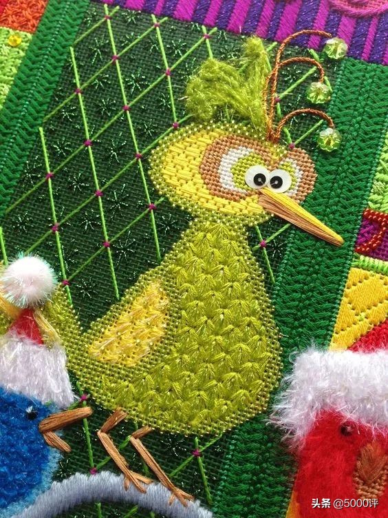 十字绣绣好要怎么弄,十字绣正确绣法为什么要留一格呢