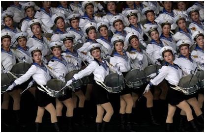 2013朝鲜大型团体操完整版,朝鲜大型团体操和艺术表演