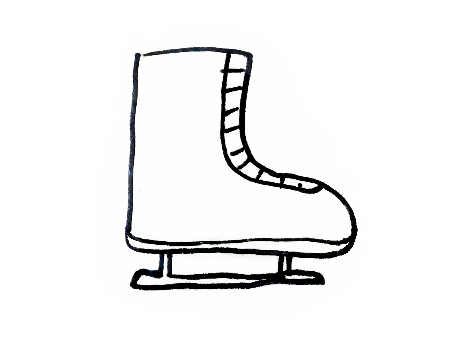 鞋简笔画又简单又漂亮,各种各样的鞋简笔画