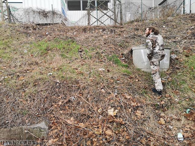 迷彩伪装效果图片,美军acu迷彩服伪装效果