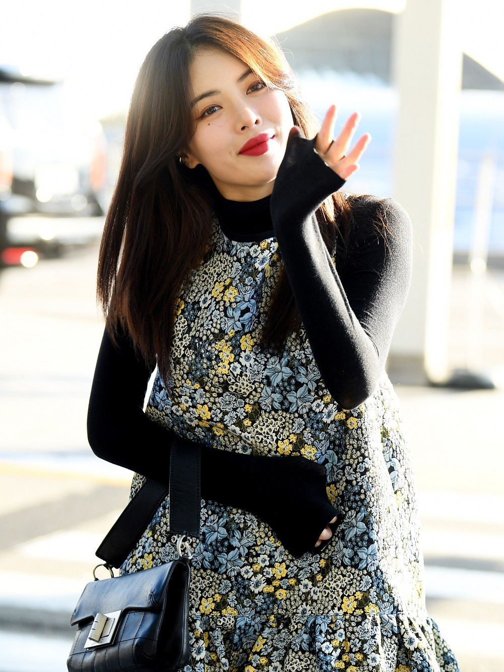 泫雅同款包臀碎花裙,泫雅bubblepop舞蹈完整版碎花裙