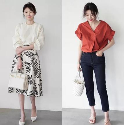 好看的韩国女性高级感穿搭,韩国春季小姐姐穿搭风格