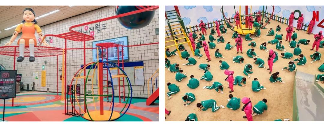 鱿鱼游戏爆火的原因,鱿鱼游戏的场景怎么做