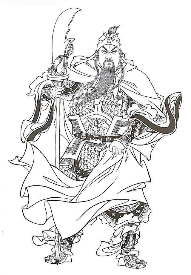 人物工笔白描线稿男青年,工笔白描人物图谱